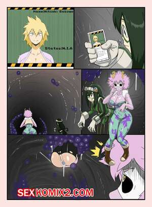 Порно комикс Академия. Минета собирается в атаку. Mineta Going Attack. AnythingGoes