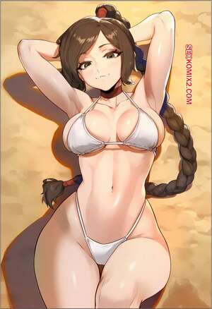 Порно комикс At The Beach With Ty Lee. AKSN