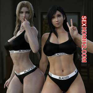 Порно комикс Blacked and Futa Sets. Tifa and Aerith. Final Fantasy. NordFantasy