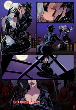 Порно комикс Catwoman x Black Cat comic