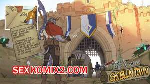 Порно комикс Чувственные виды и звуки города гоблинов. OrcBarbies