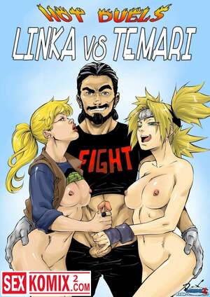 Порно комикс Горячая дуэль Линка против Тамари.