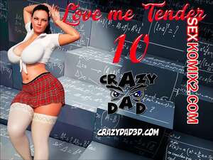 Порно комикс Люби меня нежно. Части 9 и 10. Love Me Tender. CrazyDad3D.