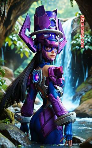 Порно комикс Marvel Rivals. Galacta. AIBeauty565