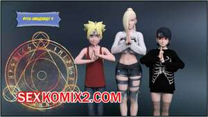 Порно комикс Наруто. Фута Ниндзюцу. Часть 4. Darkfaust