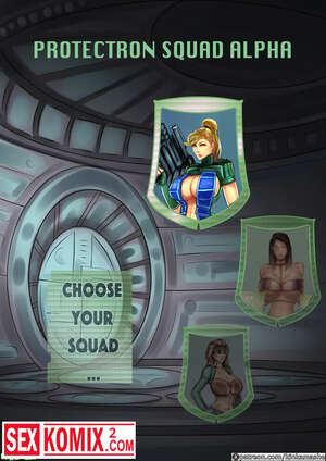 Порно комикс Отряд Защитников Альфа. Английский.