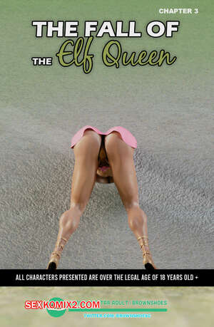 Порно комикс Падение королевы эльфов. Часть 3. The Fall of the Elf Queen. Brown Shoes