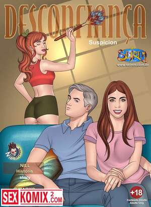 Порно комикс Подозрение. Часть 1. Английский.