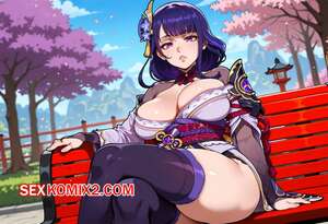 Порно комикс Raiden Shogun. Floxin Порно комикс Raiden Shogun. Floxin