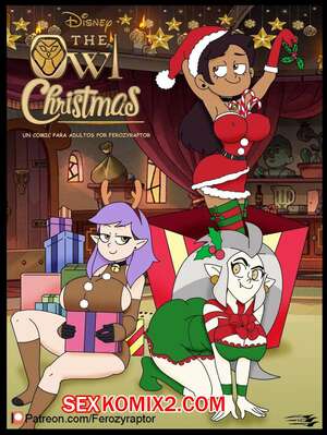 Порно комикс Рождество. The Owl House. Navidad. Ferozyraptor