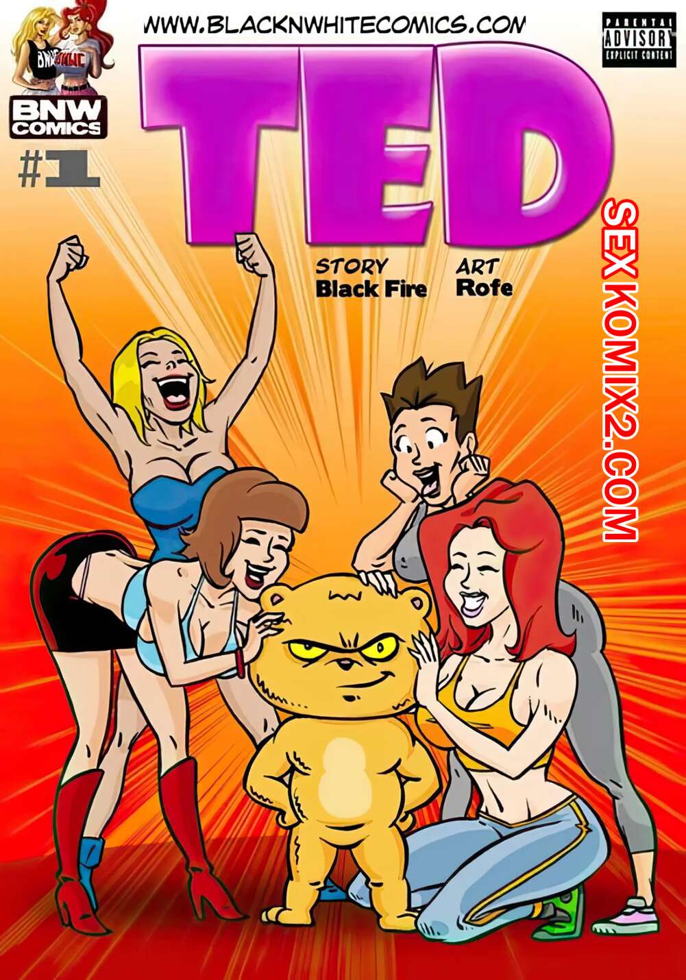 ✅️ Порно комикс ТЭД. Часть 1. TED. BlackNWhiteComics. секс комикс милфы без  ума | Порно комиксы на русском языке только для взрослых | sexkomix2.com