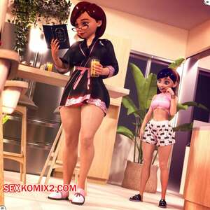 Порно комикс Threes A Pair 2. The Incredibles. URQqURQq.