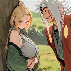 Порно комикс Tsunade X Jiraiya. BOKABA